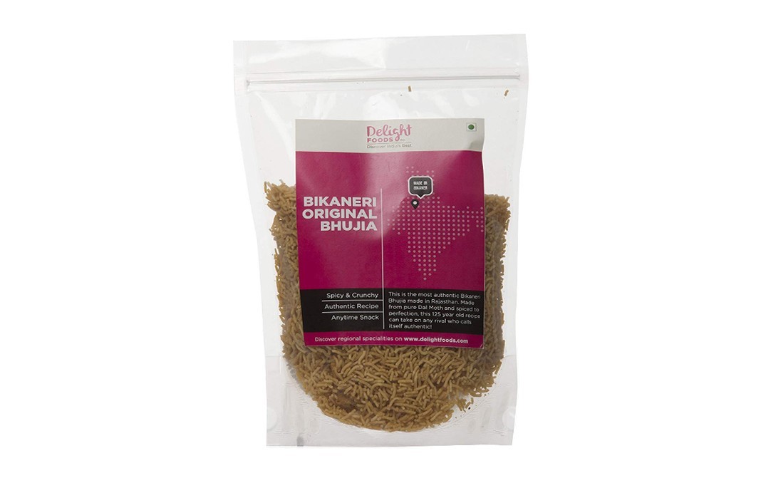 Delight Foods Bikaneri Original Bhujia    Shrink Pack  200 grams